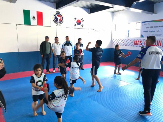 Autoridades destacan interés de jóvenes por academias deportivas