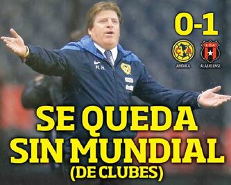 Se queda sin Mundial (de clubes)