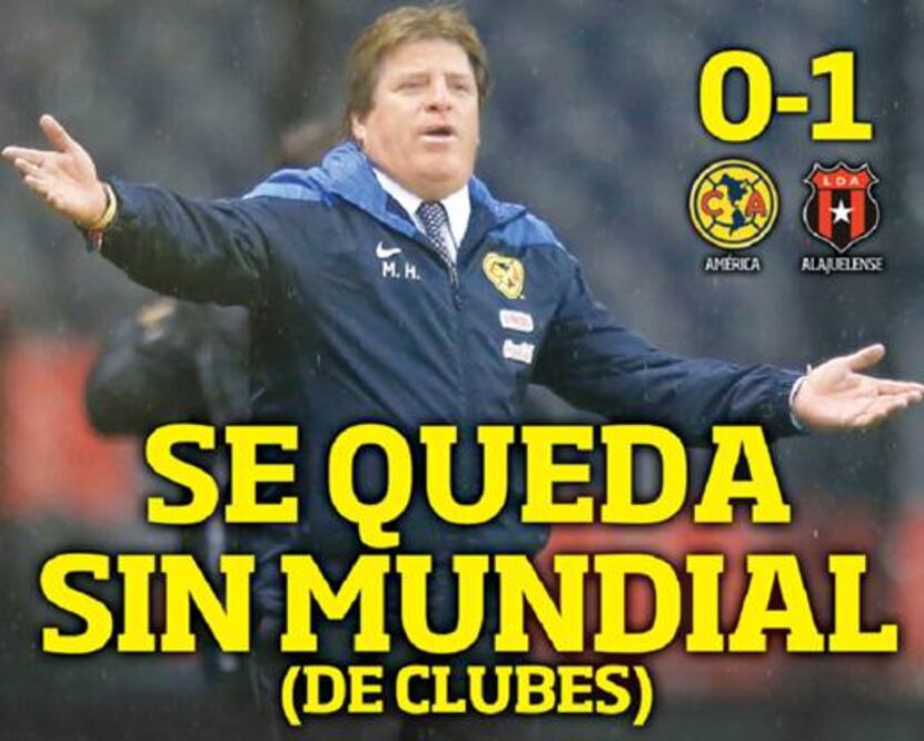 Se queda sin Mundial (de clubes)