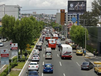 En Constituyentes primer carril confinado