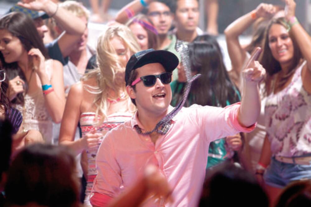 Mega lanzamiento de cinta de spring breakers