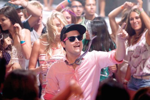 Mega lanzamiento de cinta de spring breakers