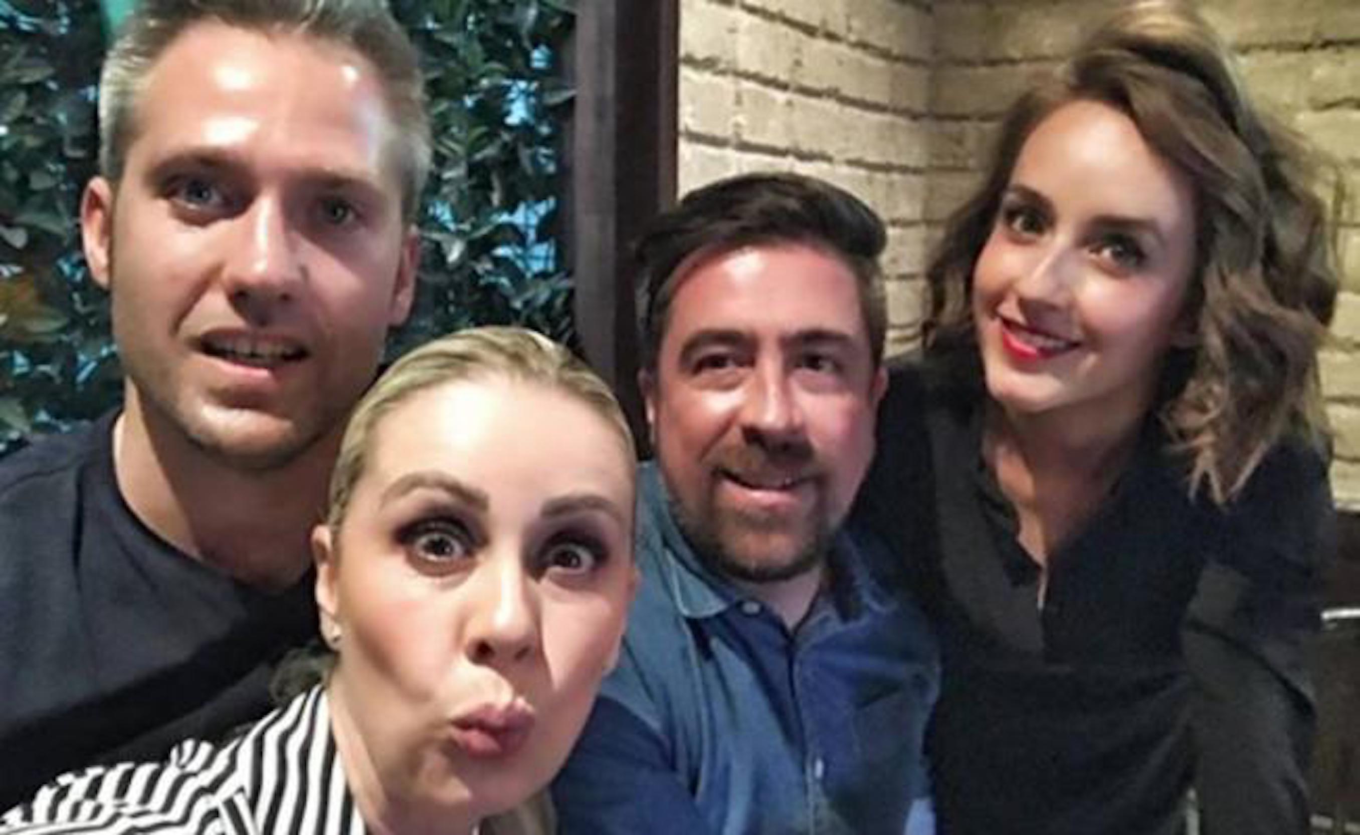 Atala Sarmiento se relaja junto a Jimena Pérez "La Choco"