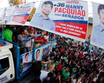 Pacquiao, a un paso del Senado
