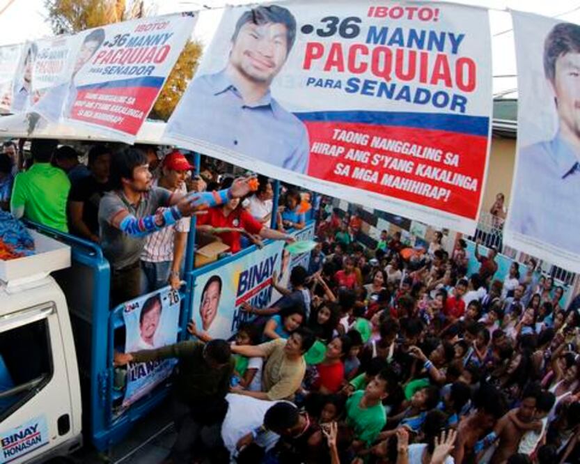 Pacquiao, a un paso del Senado