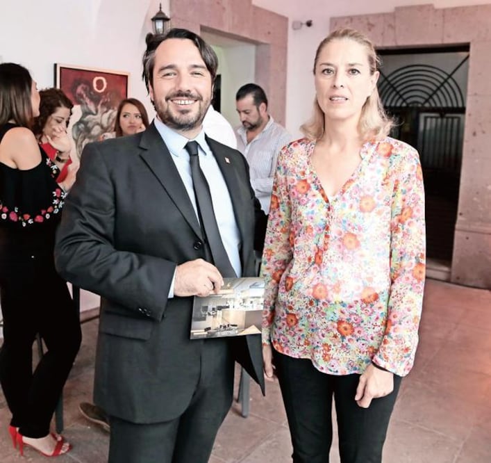 Rodrigo Langarica y Ángeles Fernández (GONZALO IBÁÑEZ. EL UNIVERSAL)