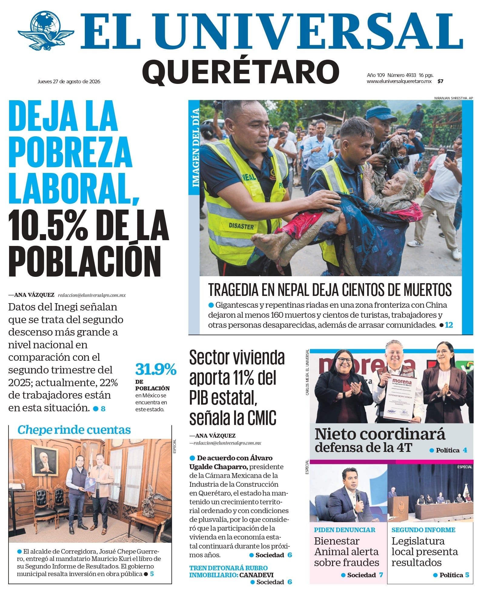 Foto. El Universal Querétaro