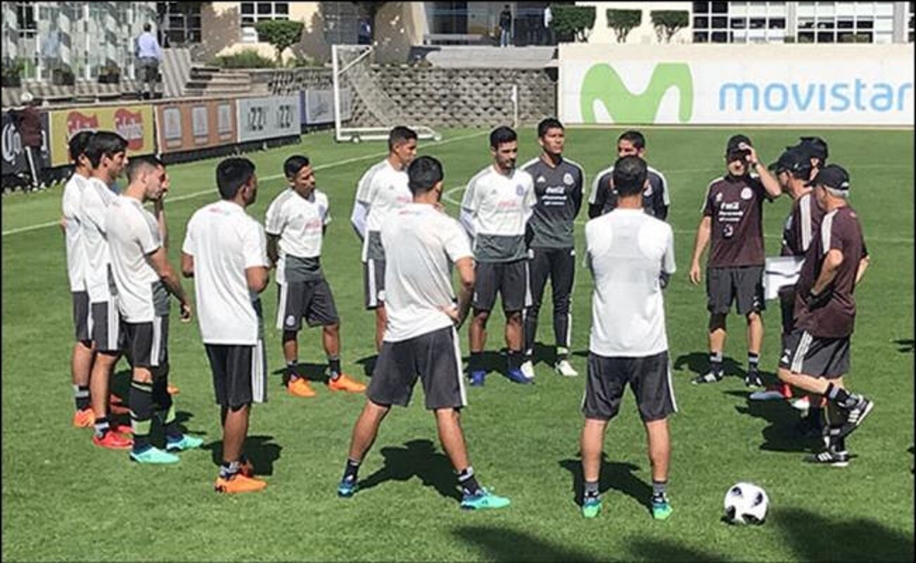Primer día de concentración de la Selección Mexicana