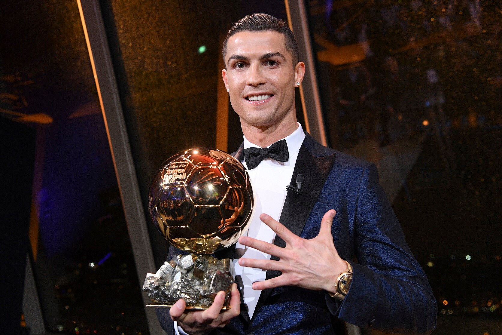 Cristiano llega a 5 Balones de Oro