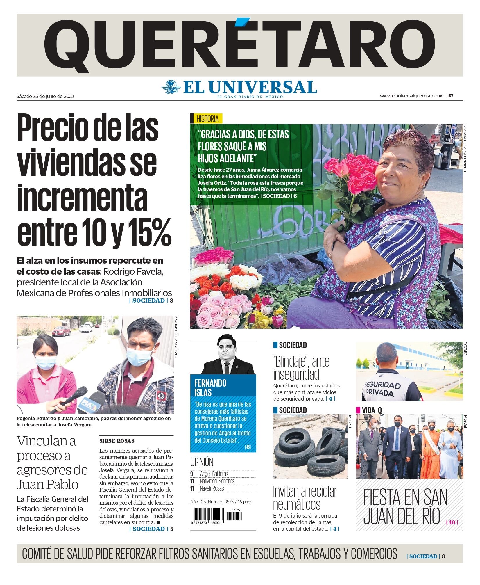 Portada 25 de junio de 2022