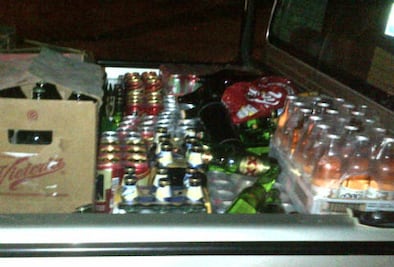 Decomisan 700 botellas de alcohol