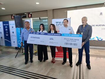 Querétaro suma nuevas rutas aéreas hacia San Luis Potosí y el AIFA