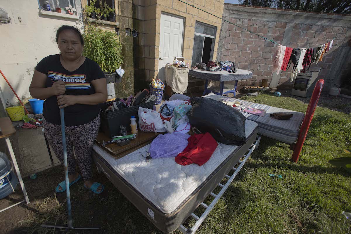 En La Rueda, ya enfrentan las consecuencias de la inundación
