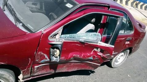 Registran 3 choques; no hubo lesionados