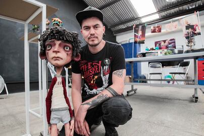 Figuras de resina, a la pantalla