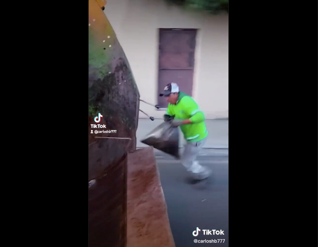 Video. Joven narra cómo se recolecta la basura en Querétaro y se vuelve viral