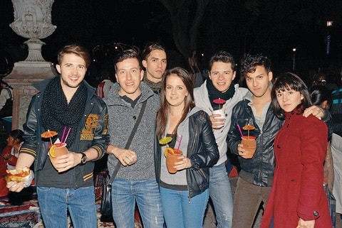 En Querétaro, gran verbena popular