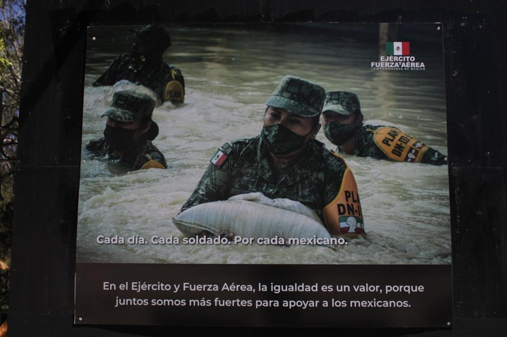 Con sana distancia y cubrebocas, Ejército invita a exposición fotográfica