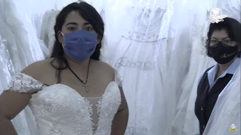 "Habrán 700 invitados y todos usarán cubrebocas"