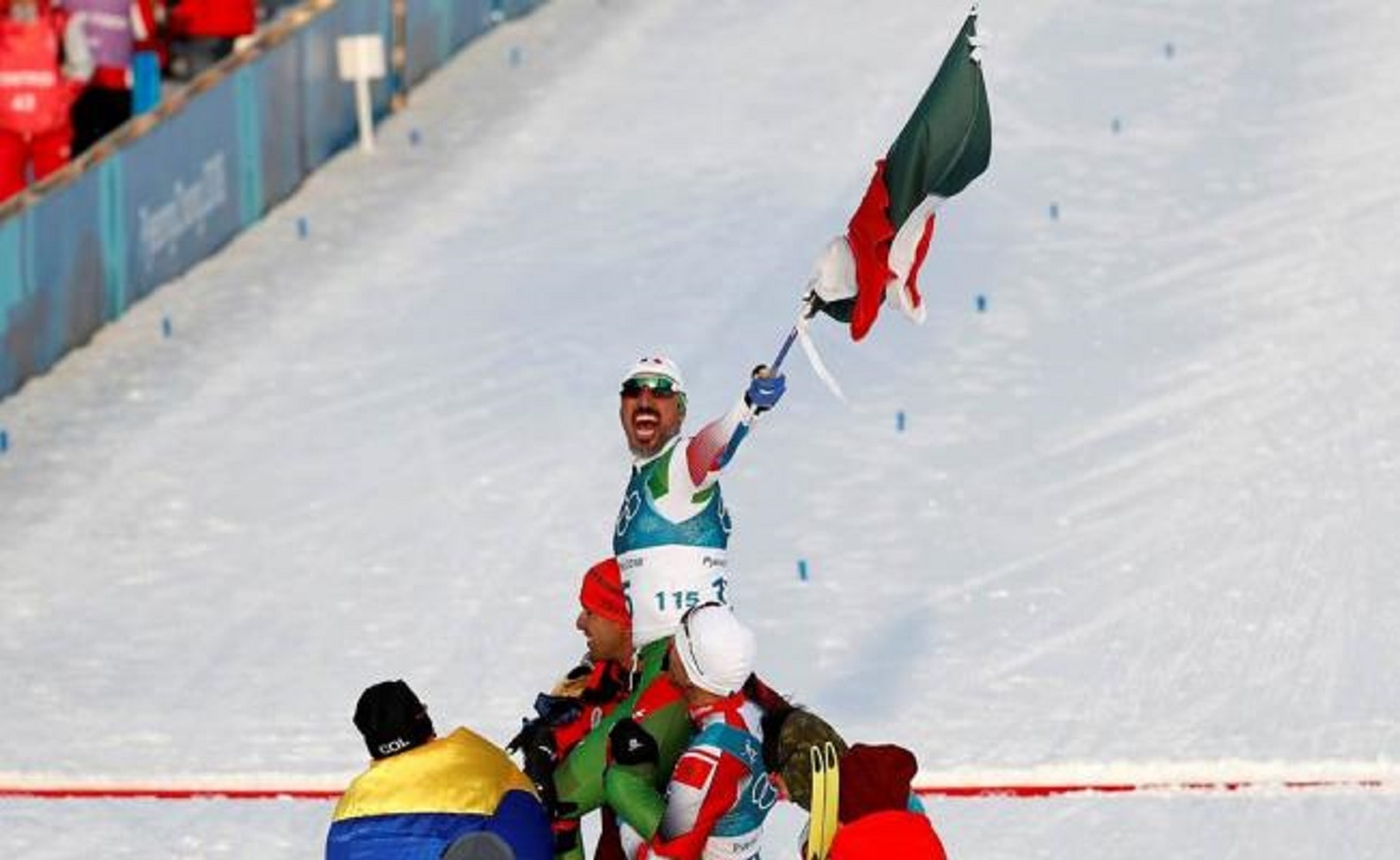 Germán Madrazo, el guerrero azteca que esquió en Pyeongchang 2018