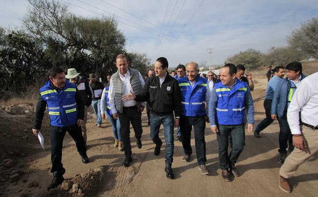Supervisan obra de entronque; prevén entregarlo en marzo
