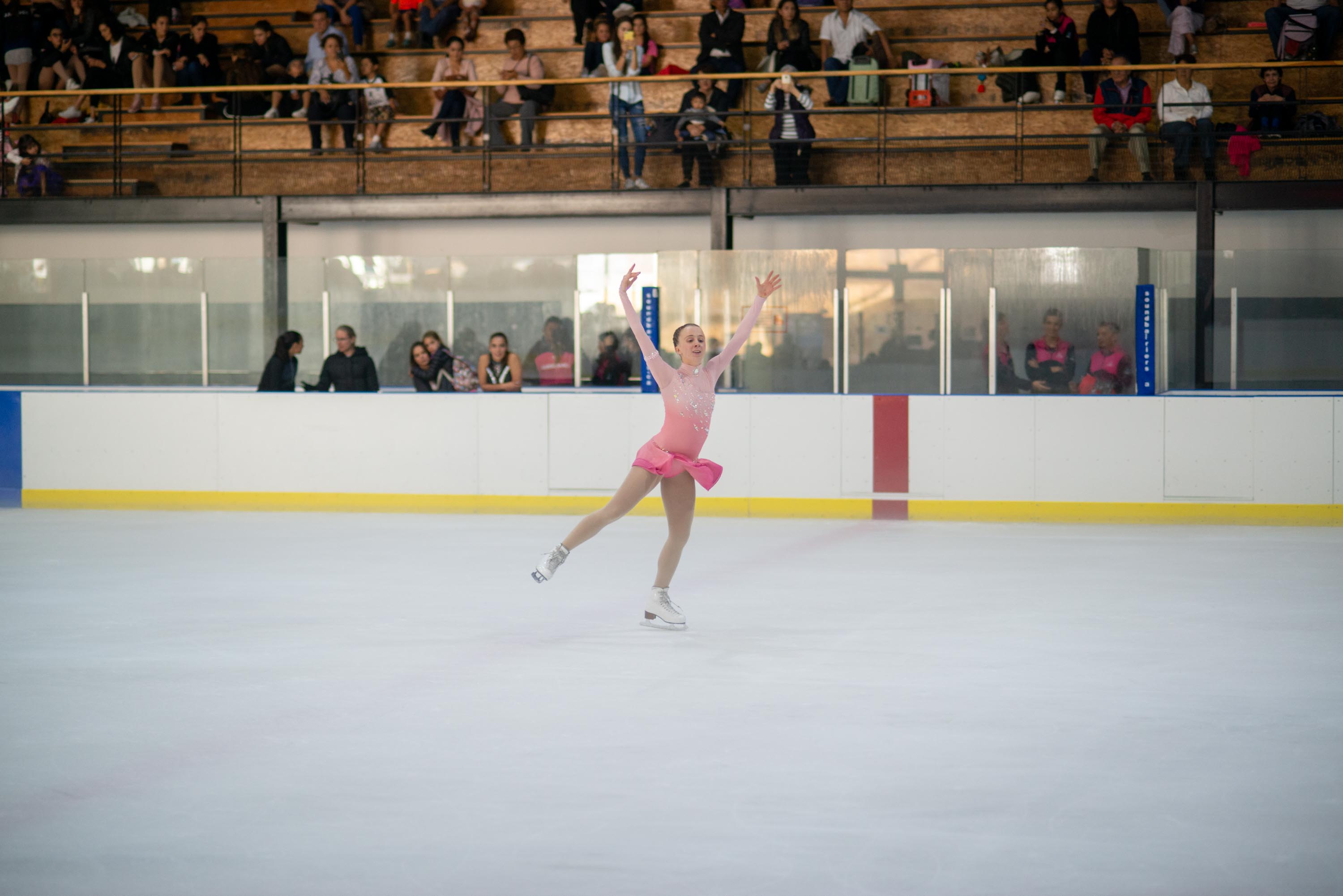 Nacional de patinaje sobre hielo, un éxito