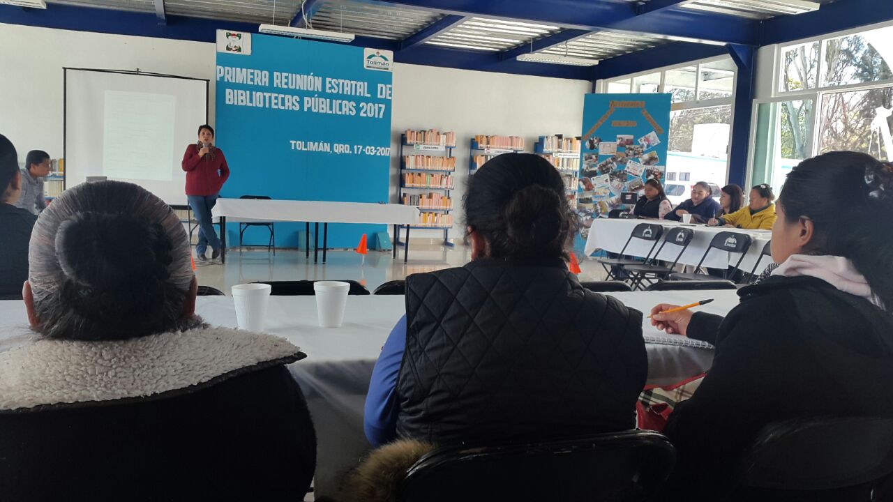 Realizan Primera Reunión Estatal de Bibliotecas Públicas