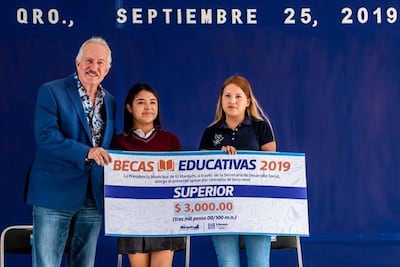 El Marqués invierte 1 mdp en becas para 800 jóvenes