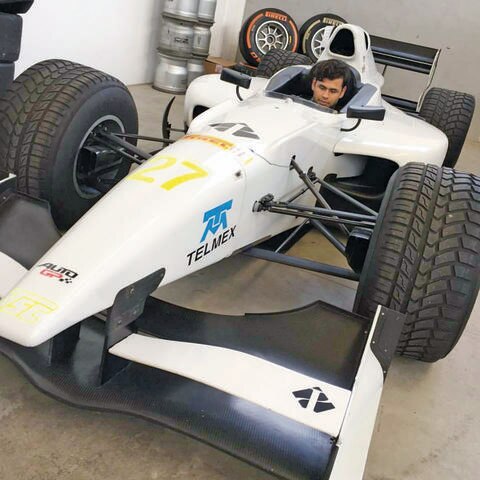 ‘Miji’ Dörrbecker prueba su bólido