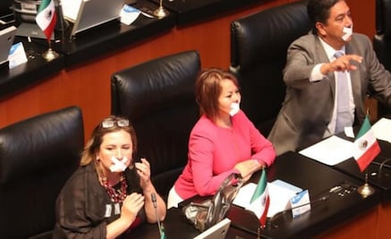 ​PAN y PRI abandonan sesión en el Senado; acusan autoritarismo de Morena