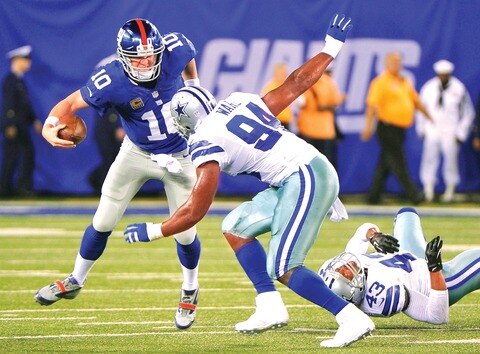 Dallas, a barrer la serie ante Gigantes