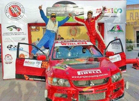 Cordero Jr. triunfa en Rally de Medianoche