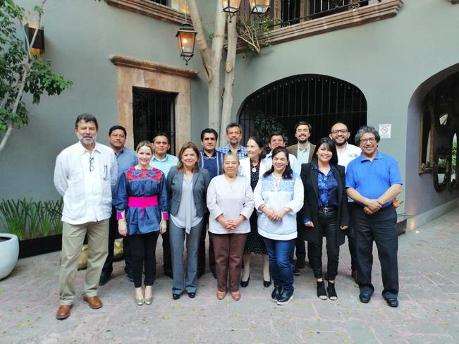 Representantes de la huasteca  se reúnen