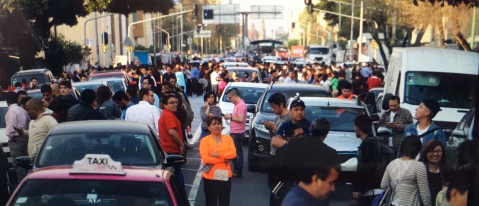 Sismo de 7.2 grados sacude Ciudad de México