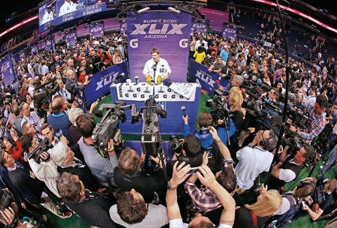 "Súper duelo": NFL vs. Prensa