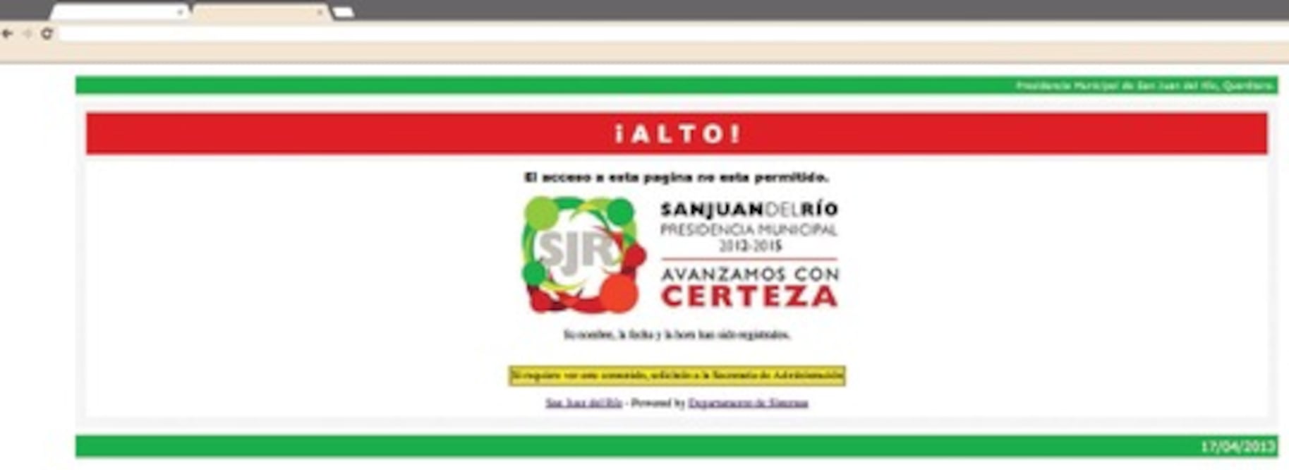 Acotan uso de internet en SJR