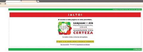 Acotan uso de internet en SJR