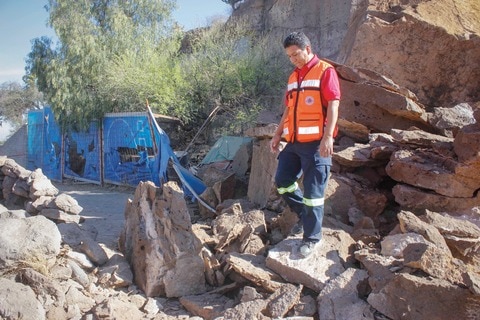 Vigilan zonas de riesgo en San Juan