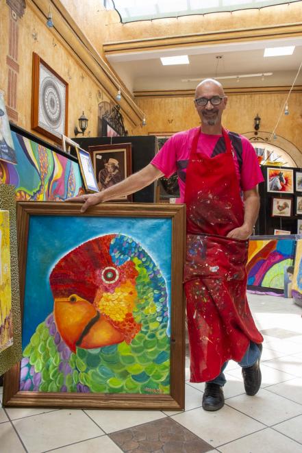 El artista argentino nómada de Querétaro