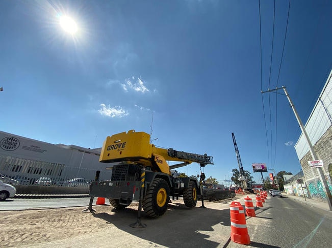 Obras del viaducto terminarán en fin de año