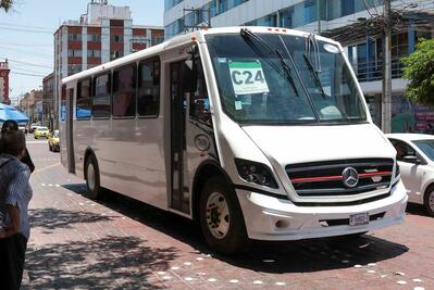 Las rutas C24 y C33 tienen camiones nuevos; te llevan a La Pradera