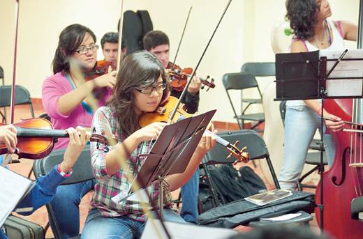 Sinfónica infantil da gira nacional