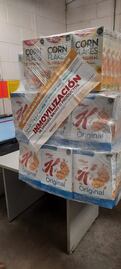 Por omitir sellos, inmovilizan en Querétaro cerca de 72 mil piezas de productos Kellogg's