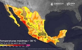 Onda de calor sofoca al menos nueve estados de México