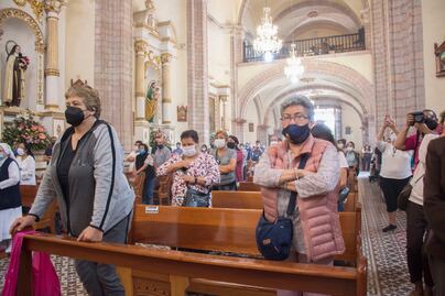 Templos se ocupan hasta el 85% durante las misas, dice la Diócesis de Querétaro