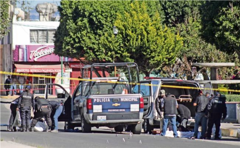 Emboscan y matan a 5 policías de Naupan