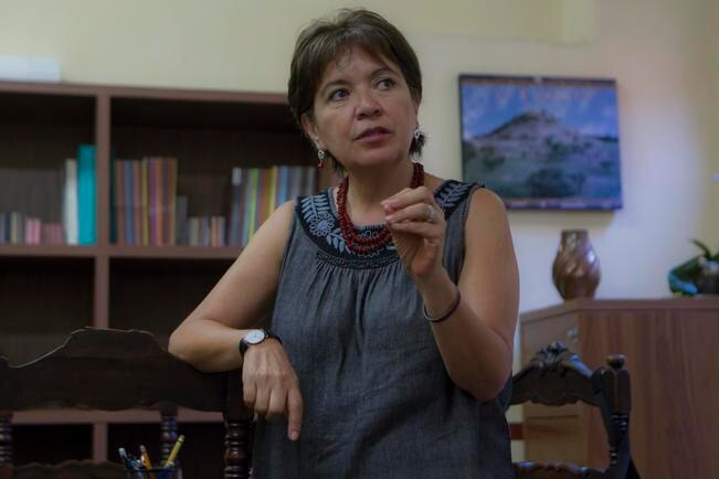 Rosa Estela Reyes García: Revisará el INAH obras en el Centro