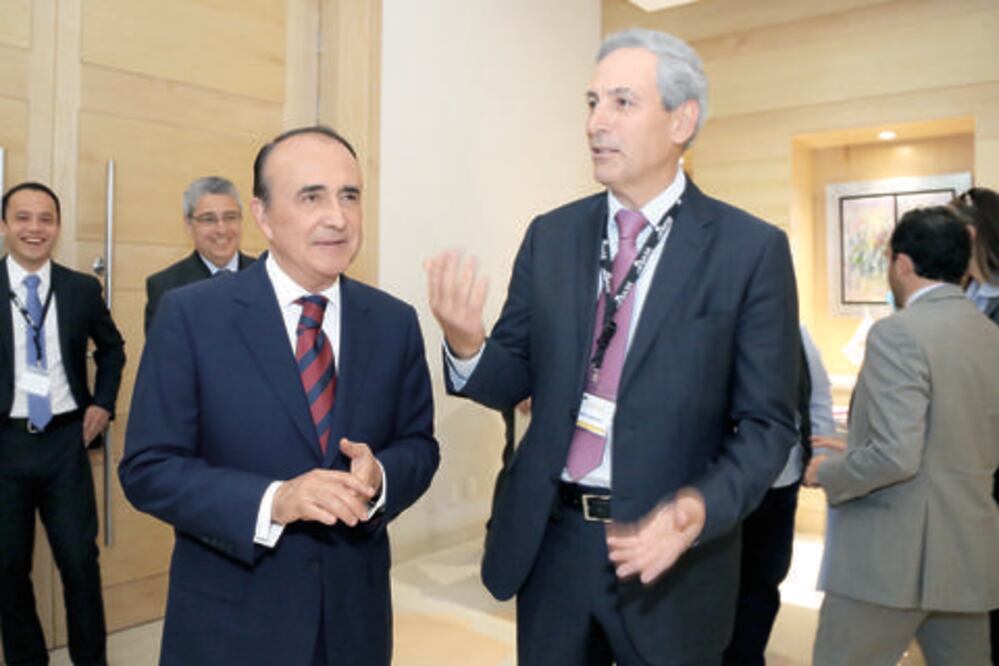 Una amena charla con empresarios