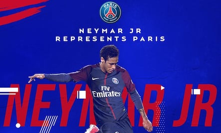 Neymar se convierte en nuevo jugador del PSG