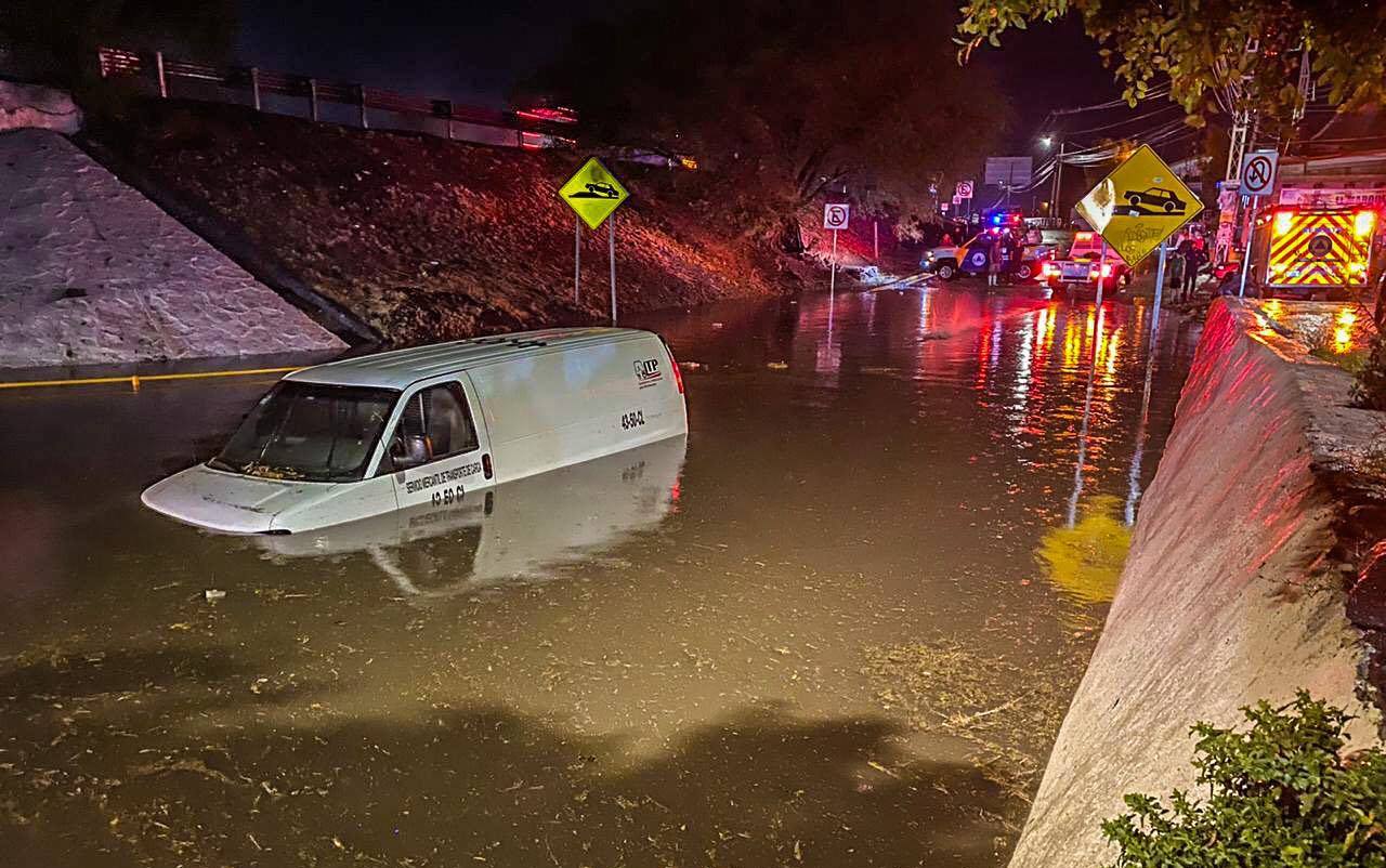 Reportan fuerte granizada en la capital queretana